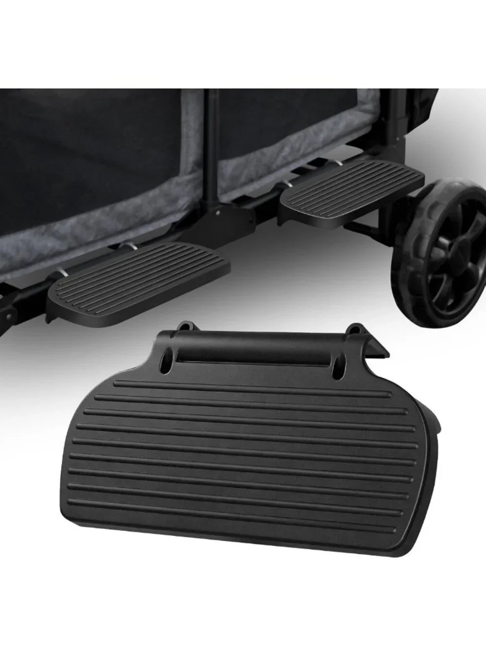 Foldable Ride-On Side Step Platform for Kids - Easy Climb Accessory, Tool-Free